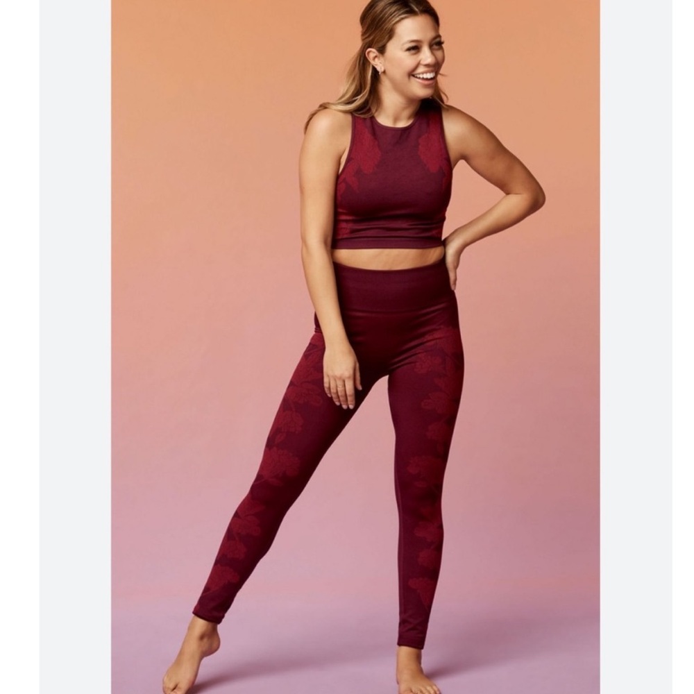 Fabletics Rosette Crop Top + Pants